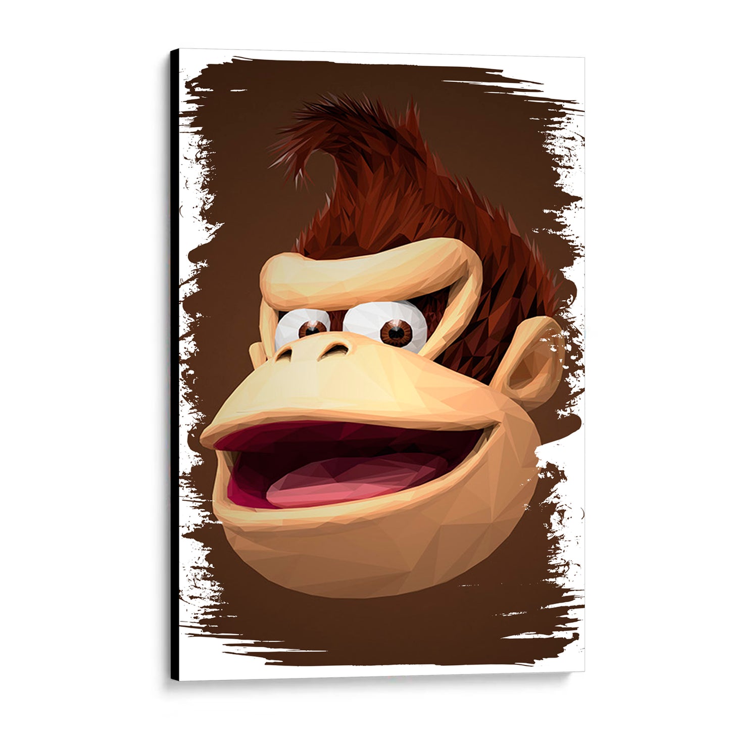 CUADRO DE MADERA SIN MARCO VIDEOJUEGO DONKEY KONG