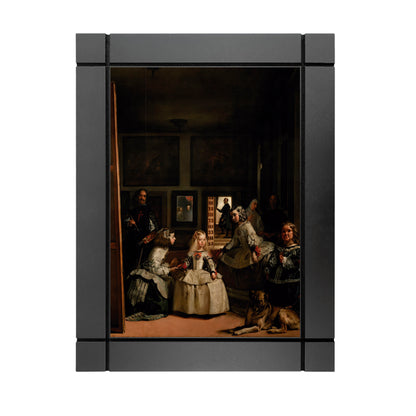 CUADRO DECORATIVO DE MADERA DIEGO VELÁZQUEZ LAS MENINAS