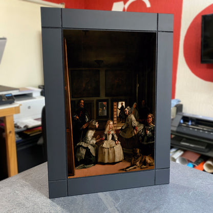 CUADRO DECORATIVO DE MADERA DIEGO VELÁZQUEZ LAS MENINAS