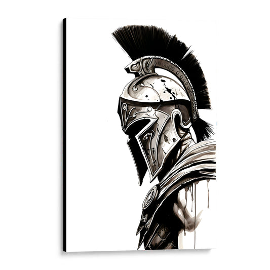 CUADRO DE MADERA SIN MARCO GLADEADOR ROMANO CASCO ARTE